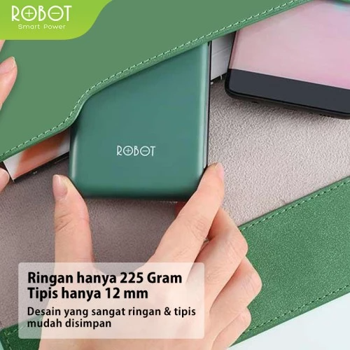 PowerBank RoboT 10000mAh RT180 Dual Input Port Type C & Micro USB